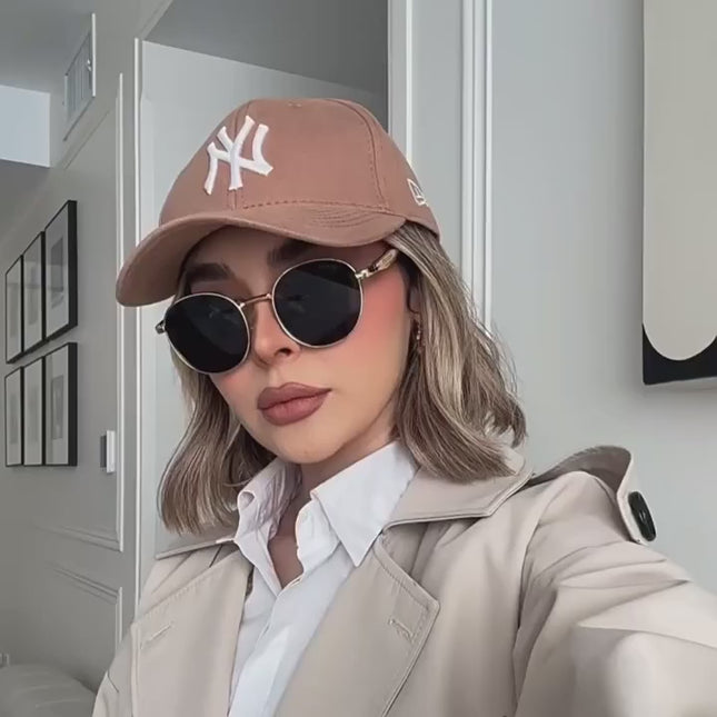 Lunettes de soleil rondes